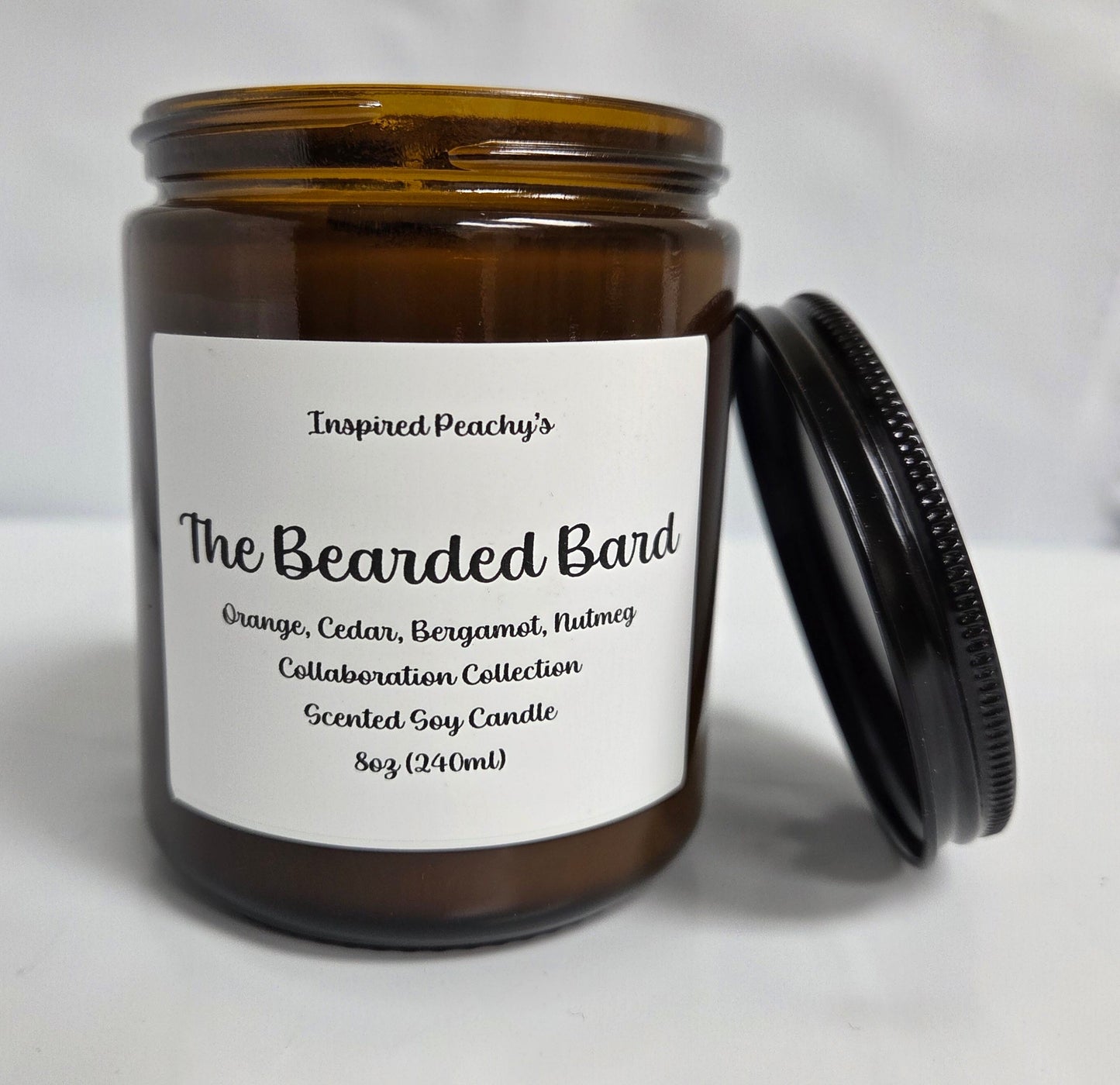 The Bearded Bard Candle