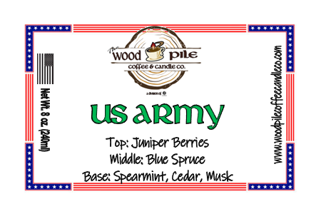 US Army Candle