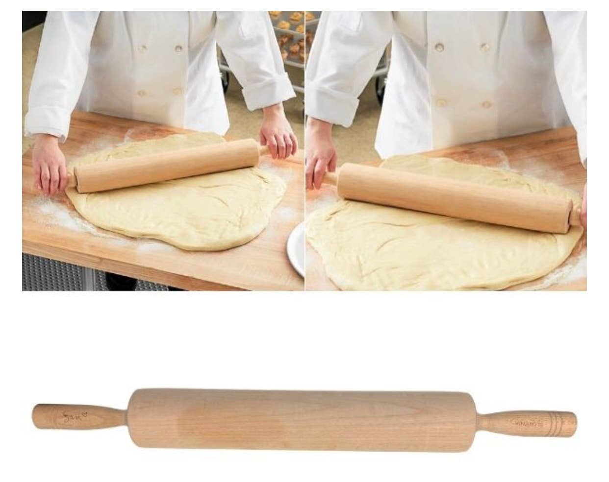 Premium Wood 24"x3" Rolling Pins