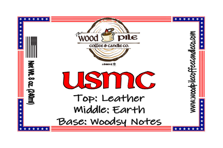 USMC Candle