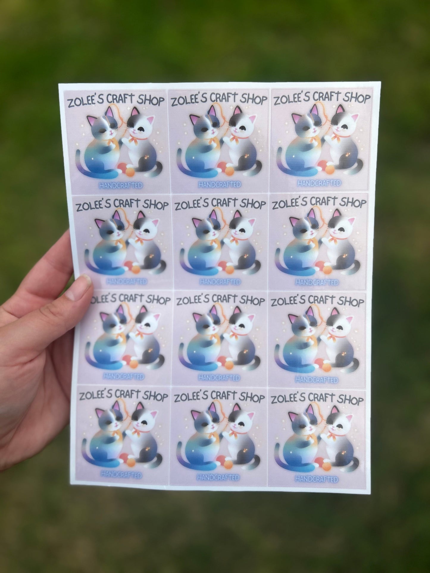 Custom Stickers Under 5 sheets!