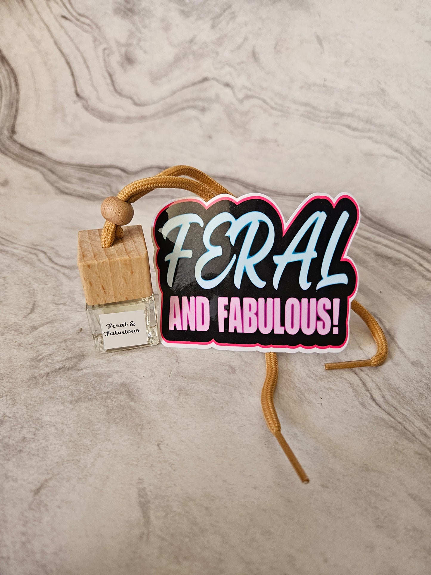 Feral & Fabulous Diffuser & Sticker