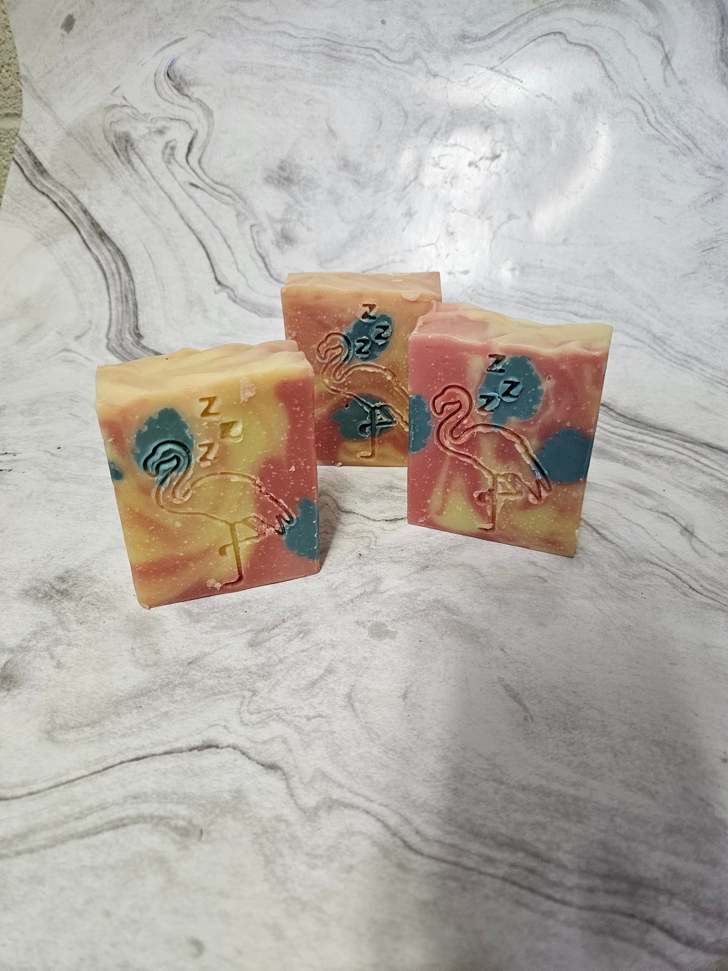 Sleepy Flamingo Soap