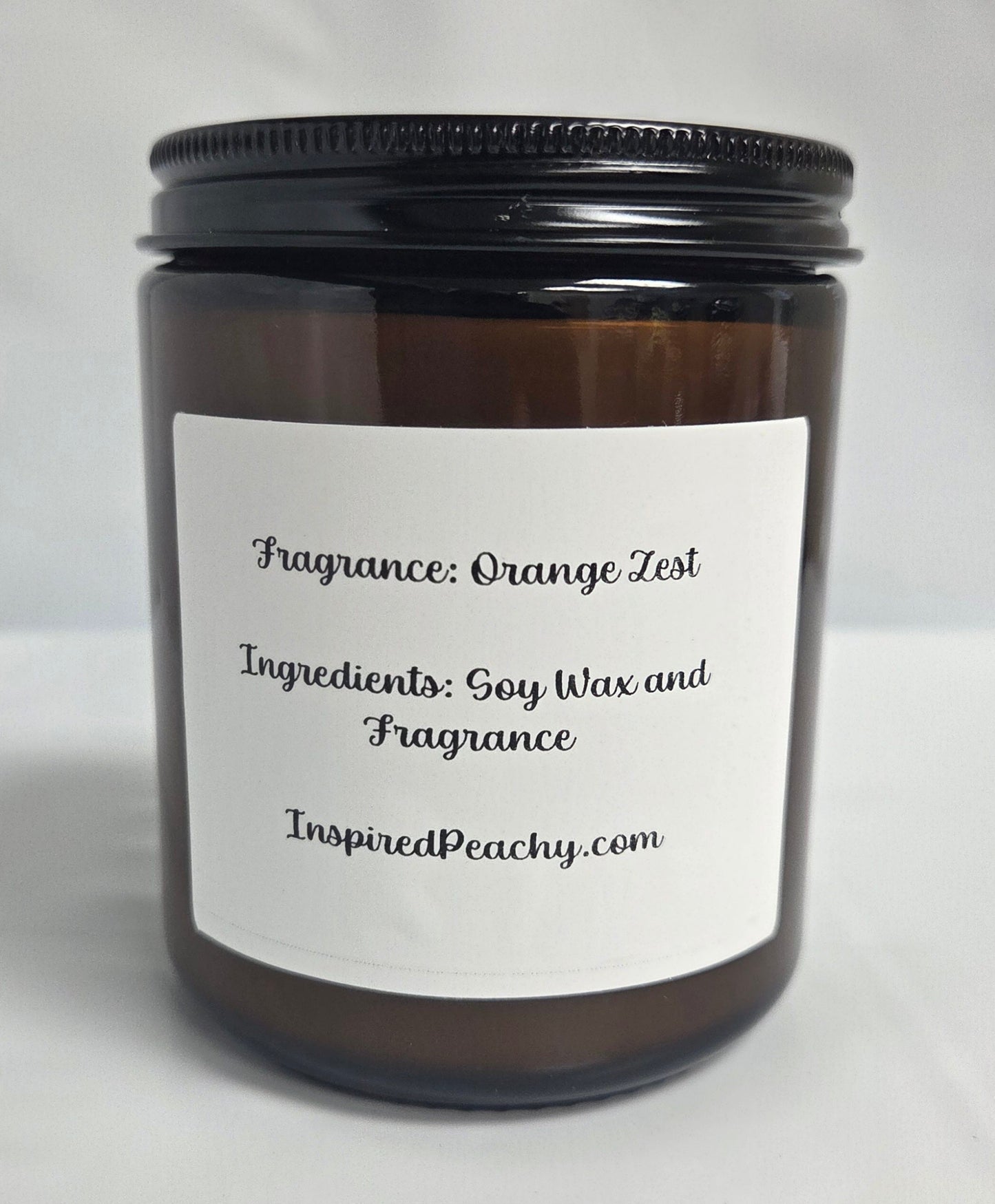 Orange Explosion Candle