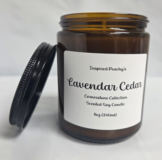 Lavendar Cedar Candle