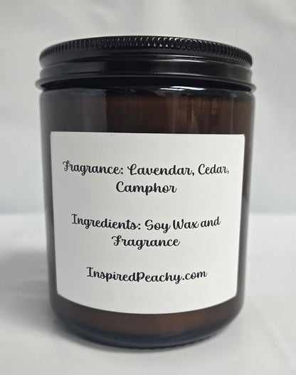 Lavendar Cedar Candle