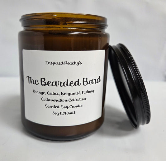 The Bearded Bard Candle