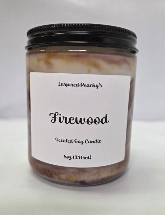 Firewood Candle