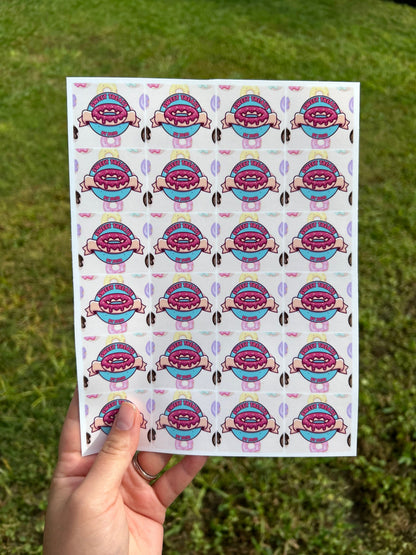 Custom Stickers Under 5 sheets!