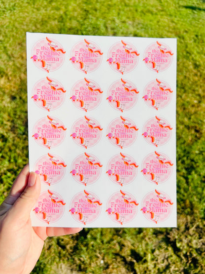 Custom Stickers Under 5 sheets!