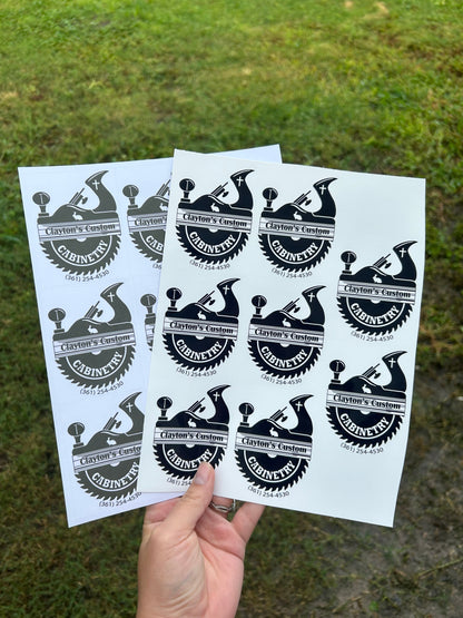 Custom Stickers Under 5 sheets!