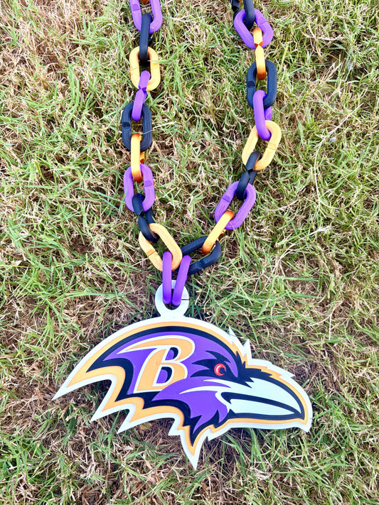 Ravens Logo Necklace