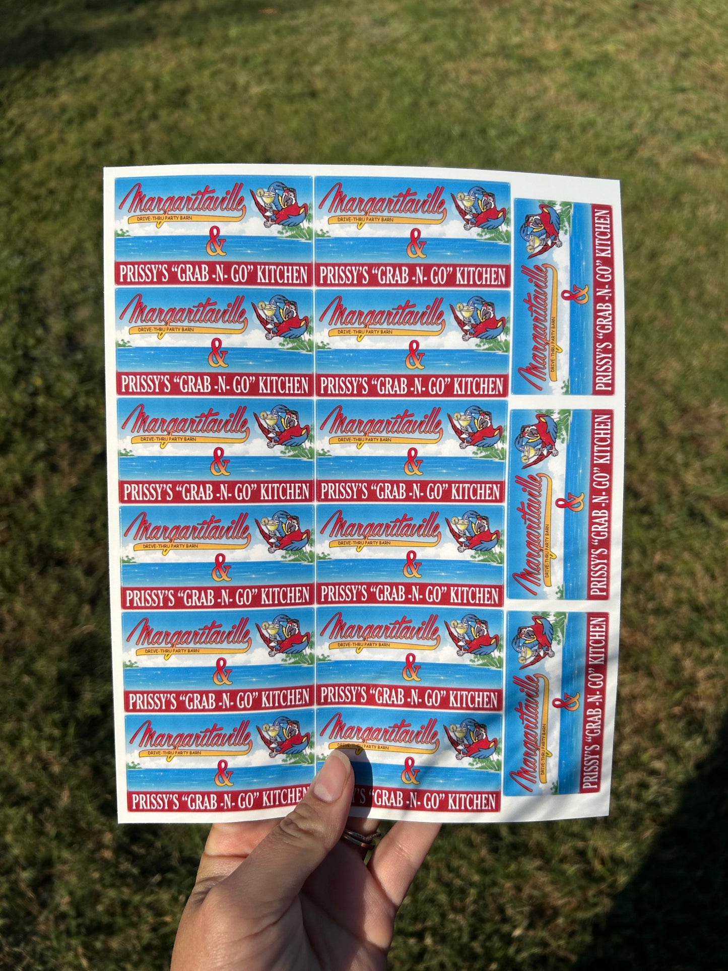 Custom Stickers Under 5 sheets!