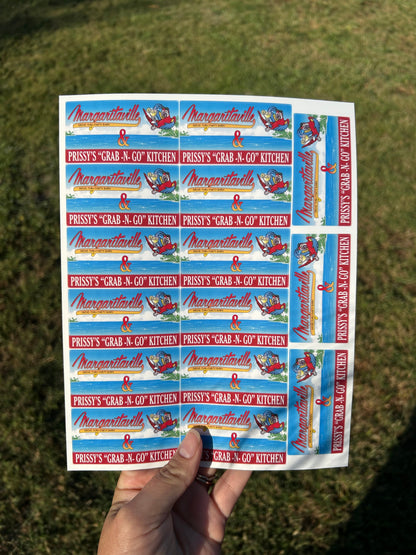 Custom Stickers Under 5 sheets!