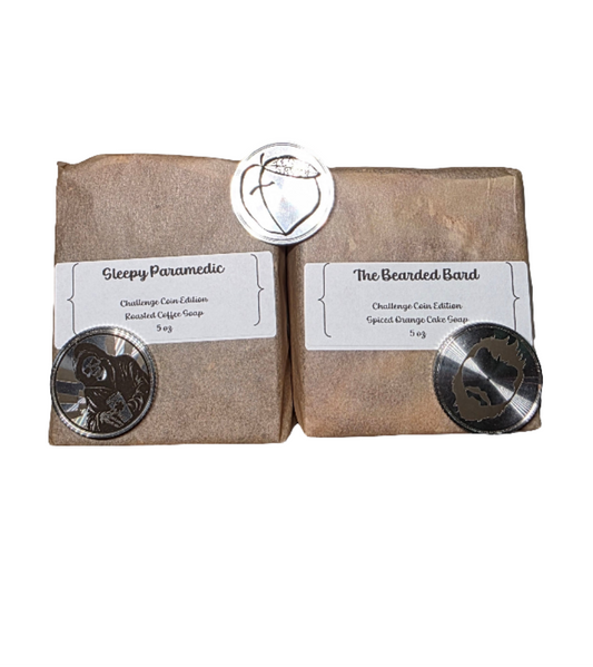 Challenge coin soap