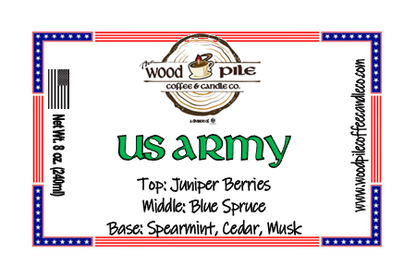 US Army Candle