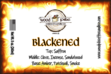 Blackened Candle