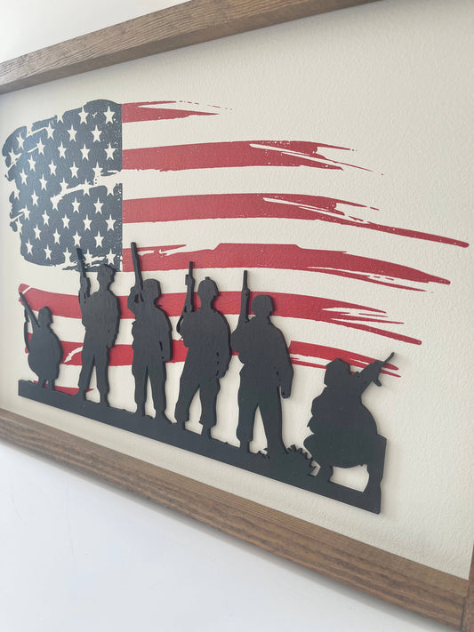 Soldier flag