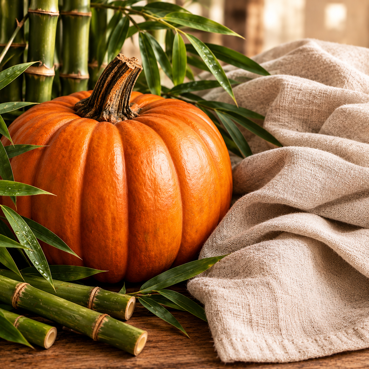 Limited edition: Pumpkin Linen & Bamboo