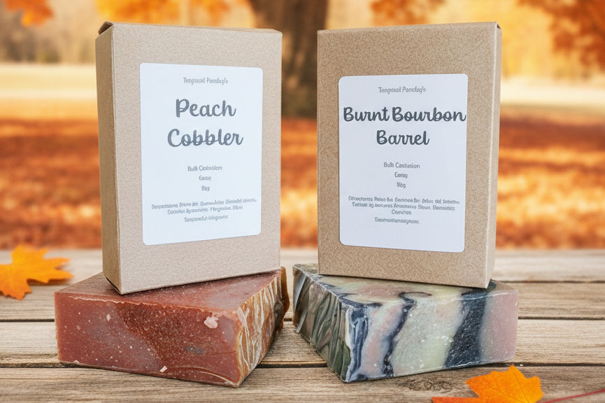 Fall Collection (Soap, Diffuser, Wax Melt, Massage Balm, Bath Salt, Room & Linen Spray, Body Mist, Beard Oil, Beard Balm, Laundry Soap)