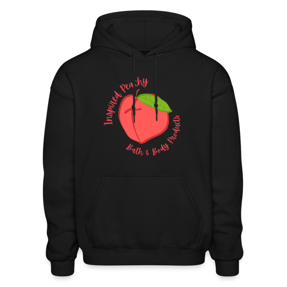 Inspired Peachy Gildan Heavy Blend Adult Hoodie - black