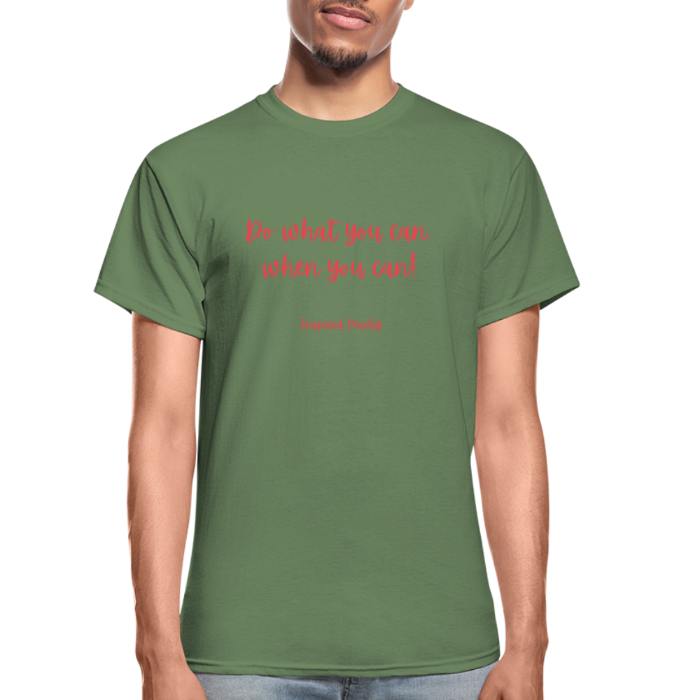 Gildan Ultra Cotton Adult T-Shirt - military green