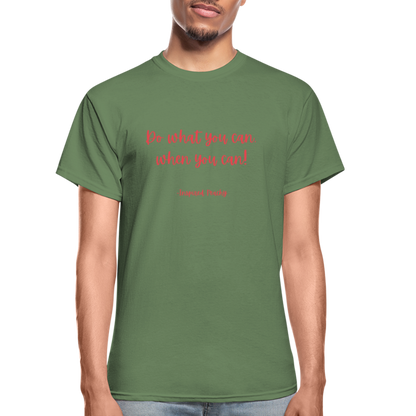 Gildan Ultra Cotton Adult T-Shirt - military green