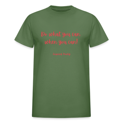 Gildan Ultra Cotton Adult T-Shirt - military green