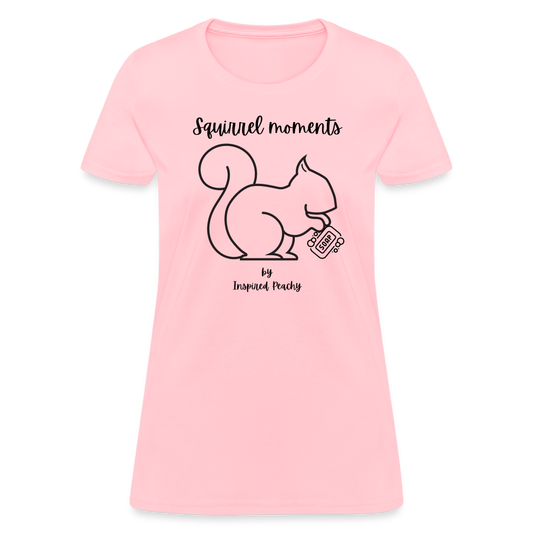 Squirrel Moments Women's T-Shirt - pink