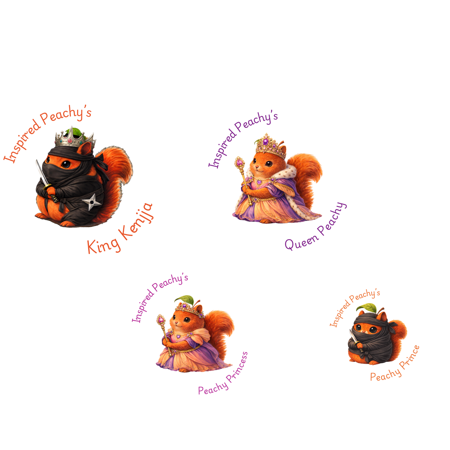 Royal Family Preorder Pens, Stickers